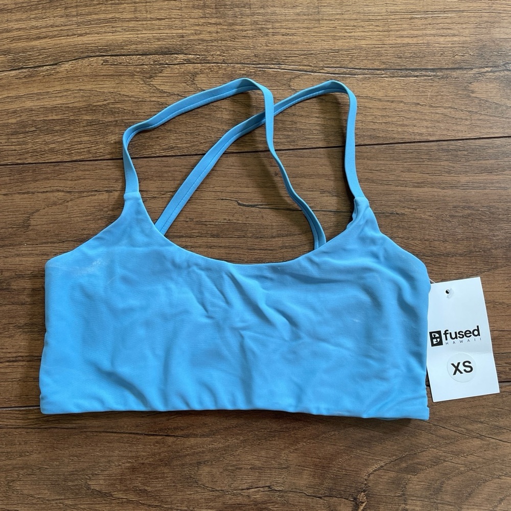 NWT Fused Hawaii Sea Breeze Hookena Bikini top XS